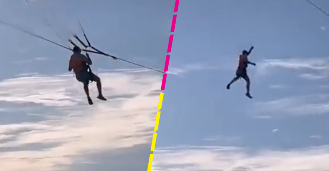 OLV: Turista cae del parapente en Mazatlán tras romperse el arnés