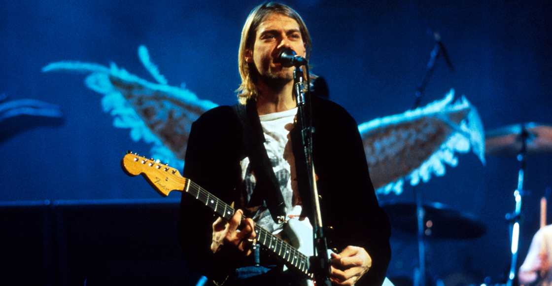 5 rolas que demuestran la de Kurt Cobain en la guitarra