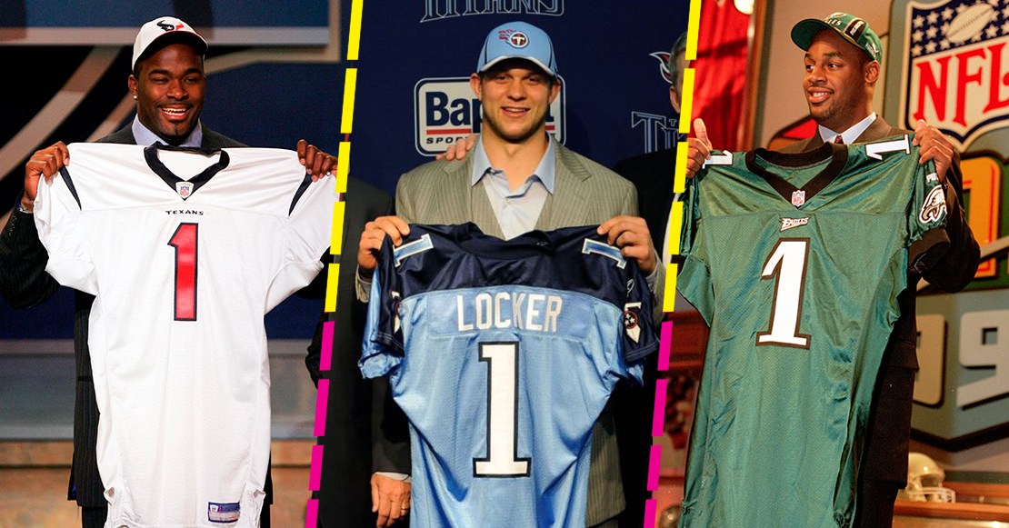 Las 5 sorpresas más grandes en la historia del Draft de NFL