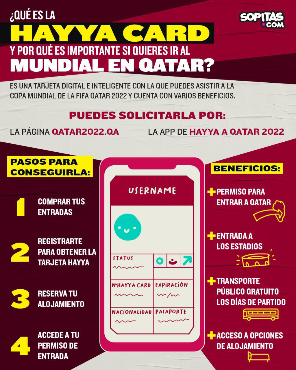 Hayya Card Tarjeta Mundial Qatar 2022