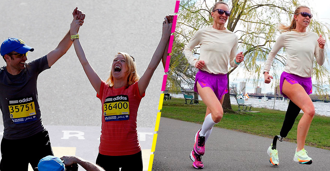 El emotivo regreso de Adrianne Haslet, sobreviviente del atentado de 2013, al Maratón de Boston