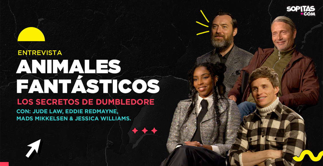 Jude Law, Mads Mikkelsen y Eddie Redmayne nos hablan de 'Animales fantásticos: Los secretos de Dumbledore'