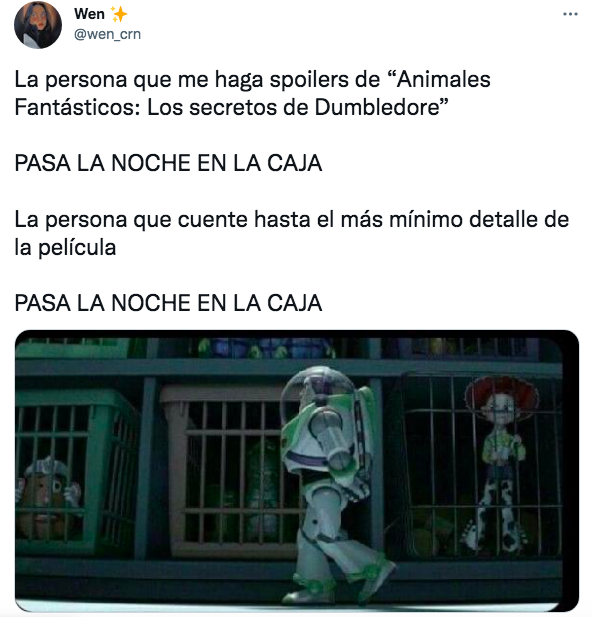 Los memes del estreno de 'Animales Fantásticos: Los secretos de Dumbledore'