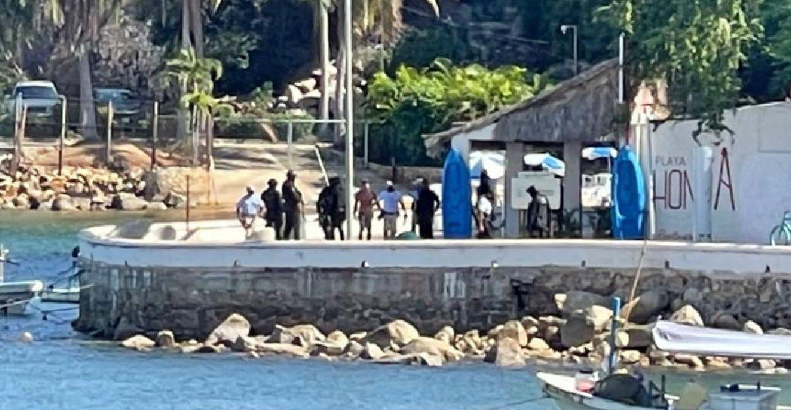 Balacera en Playa Manzanillo de Acapulco deja 4 muertos