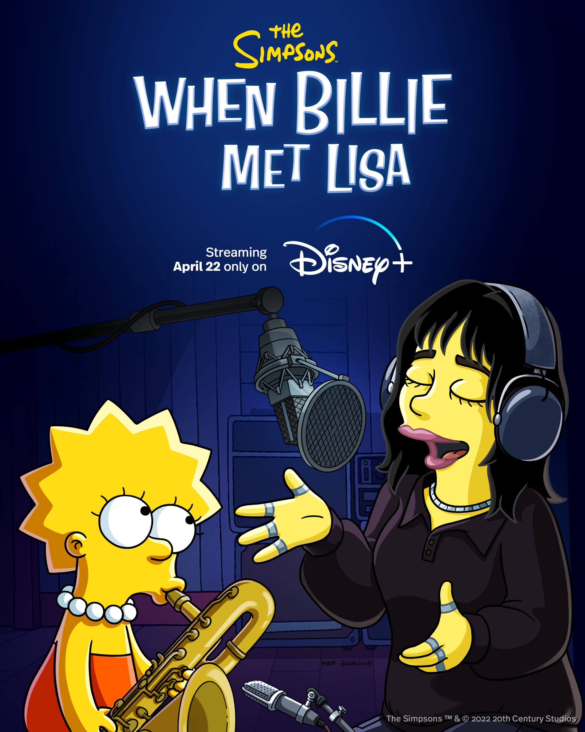 Billie Eilish aparecerá en un corto junto a 'Los Simpson' y te decimos cómo verlo
