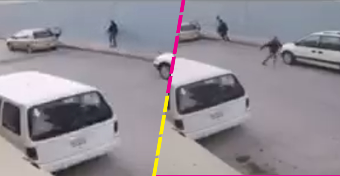 Captan presunto intento de secuestro de una mujer en pleno día