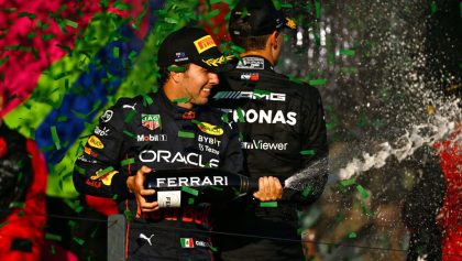 Checo Pérez sobre la batalla con Hamilton y el podio en Australia: "No estoy conforme"