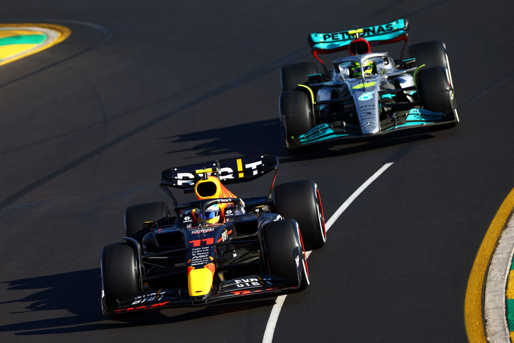 Checo Pérez consiguió su primer podio de 2022 en el Gran Premio de Australia