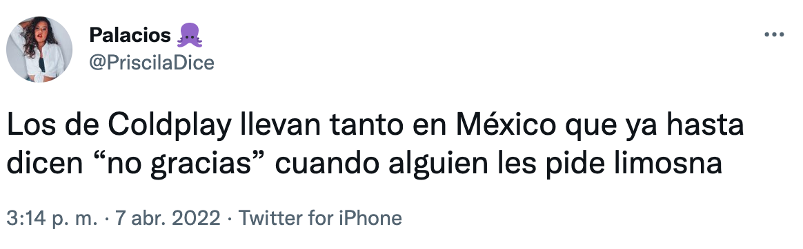 Los mejores memes y reacciones que dejó la visita de Coldplay a México