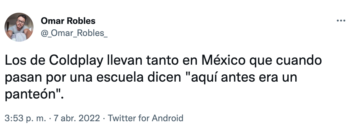 Los mejores memes y reacciones que dejó la visita de Coldplay a México