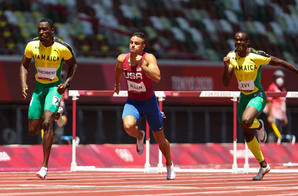Devon Allen en Tokio 2020