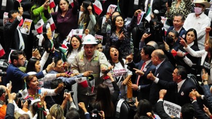 CIUDAD DE MÉXICO, 17ABRIL2022.- Da inicio la sesión ordinaria en la Cámara de Diputados donde los legisladores discutirán el dictamen de la Reforma Eléctrica enviada por el ejecutivo.