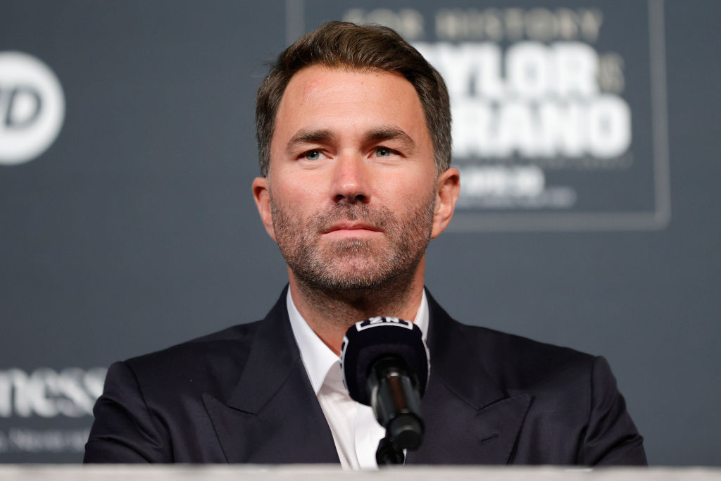 Eddie Hearn, promotor de boxeo