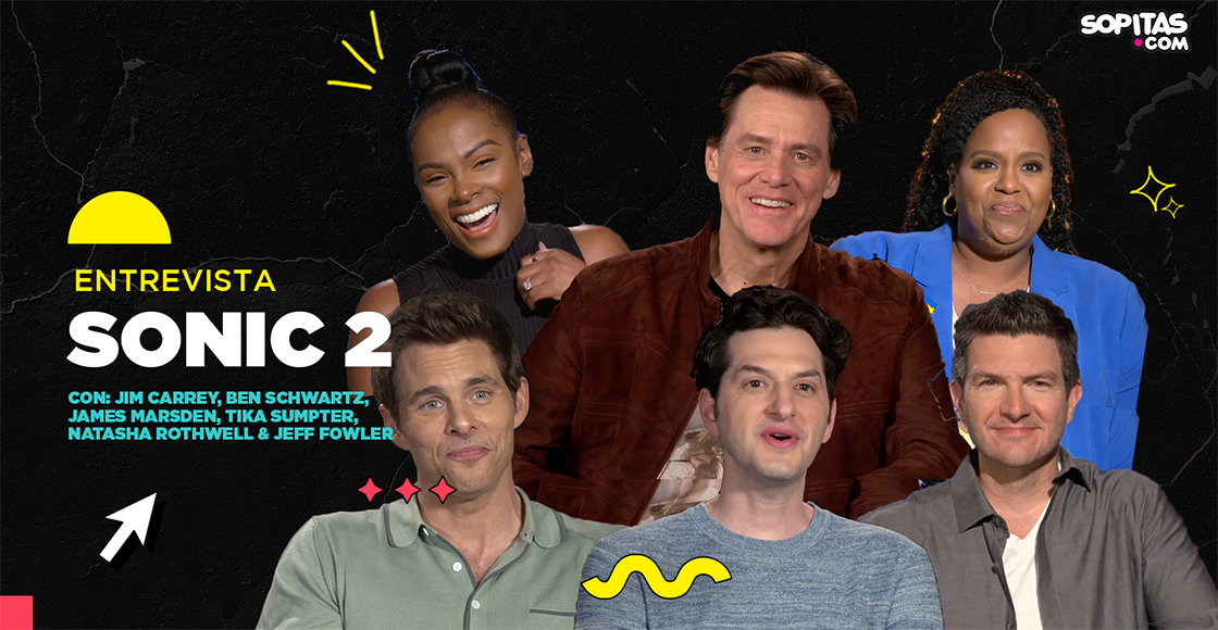 Jim Carrey y el elenco de 'Sonic 2' nos cuentan todo sobre esta