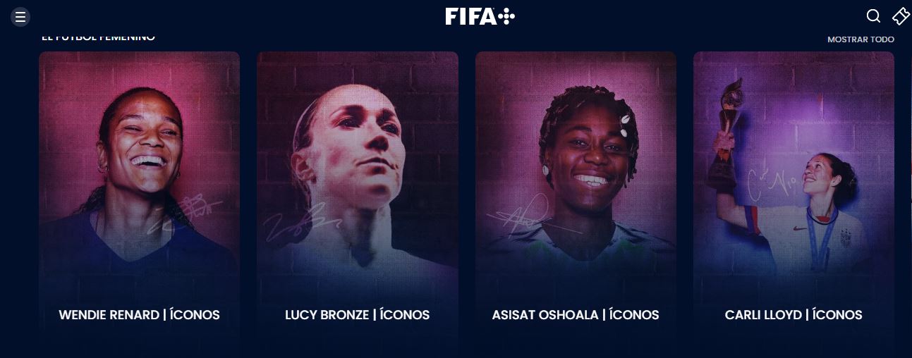 FIFA+ Icons