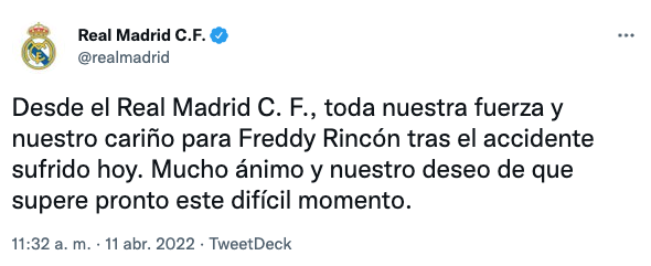 Reportan grave a Freddy Rincón, histórico de Colombia, tras accidente automovilístico