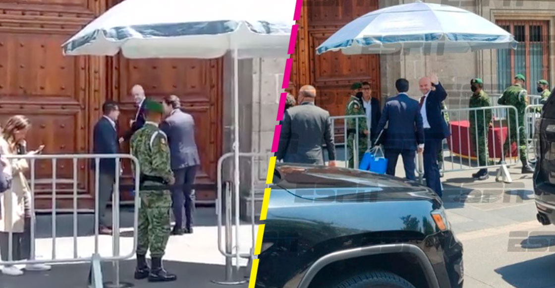 ¿Por qué Gianni Infantino visitó a AMLO en Palacio Nacional?