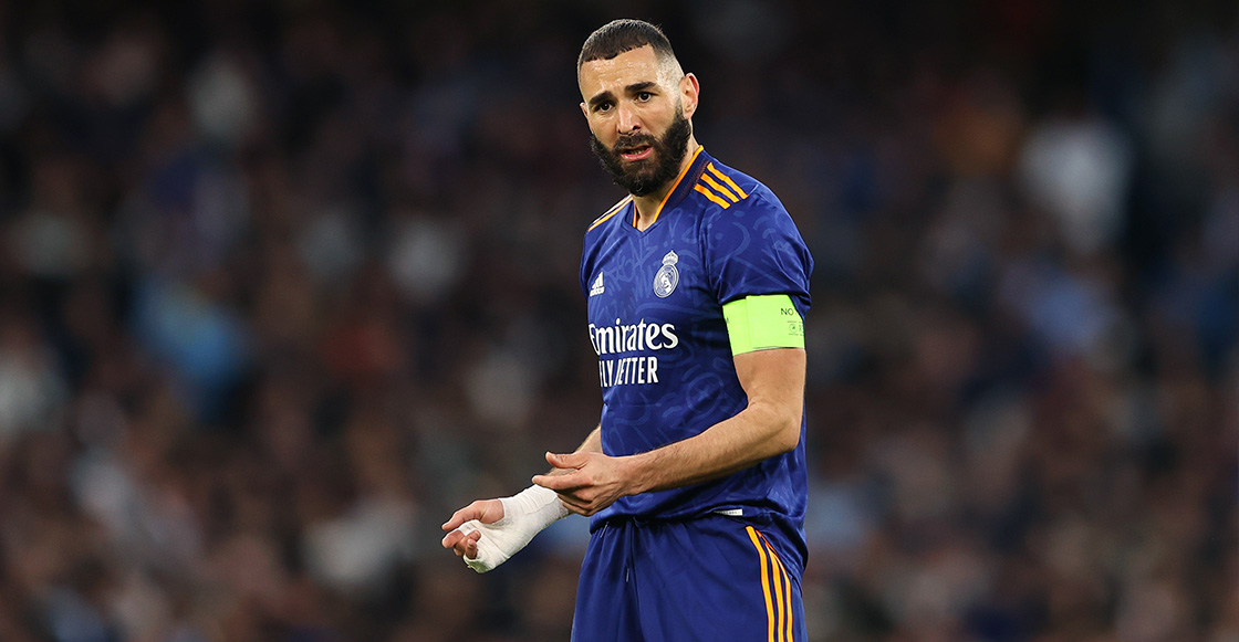 Karim Benzema con el Real Madrid