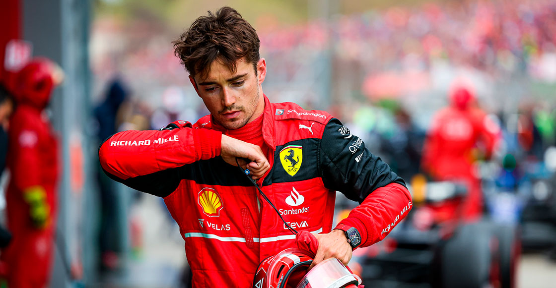 Charles Leclerc error Checo Pérez