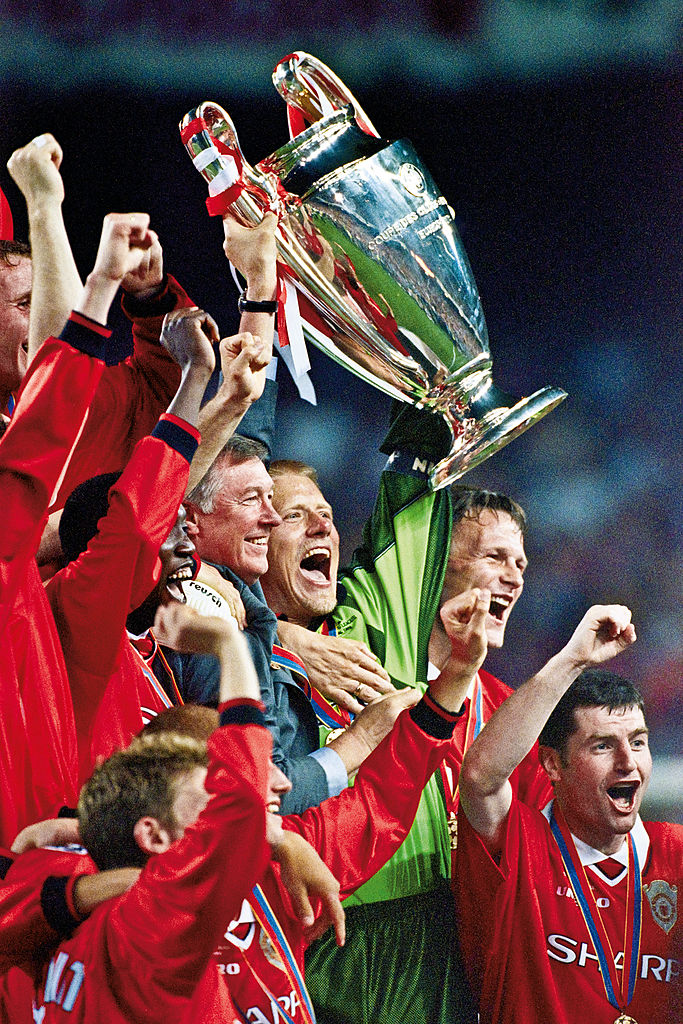 Manchester United en la final de la Champions League 1999