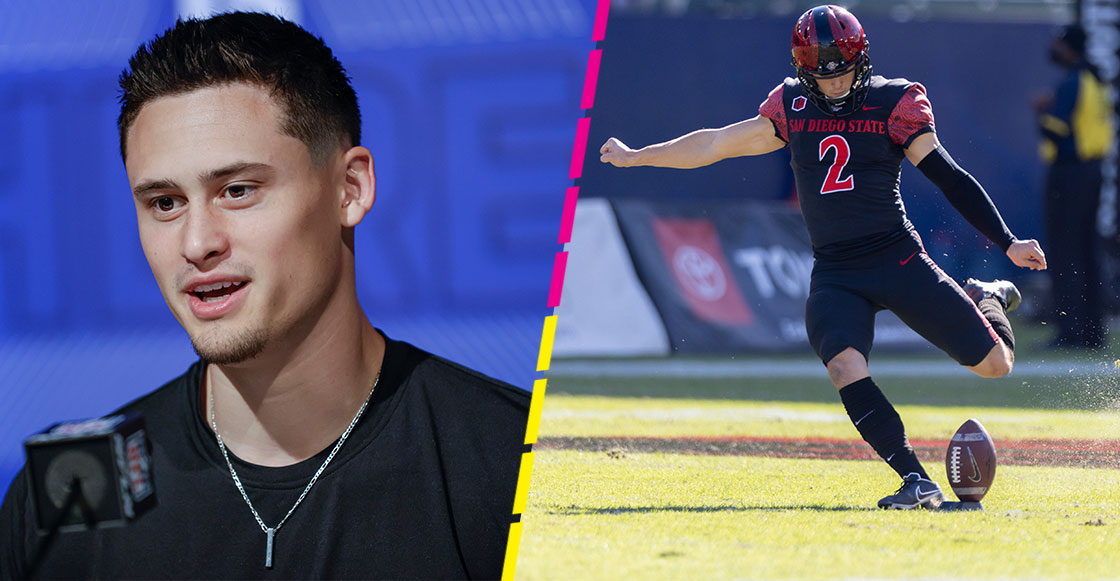 ¿Quién es Matt Araiza, el pateador mexicano seleccionado por los Buffalo Bills en el Draft 2022?