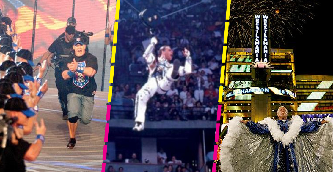 Música en vivo y pirotecnia: Las mejores entradas en la historia de Wrestlemania