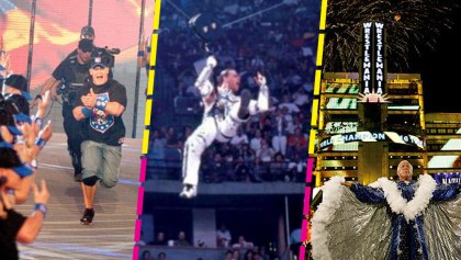 Música en vivo y pirotecnia: Las mejores entradas en la historia de Wrestlemania
