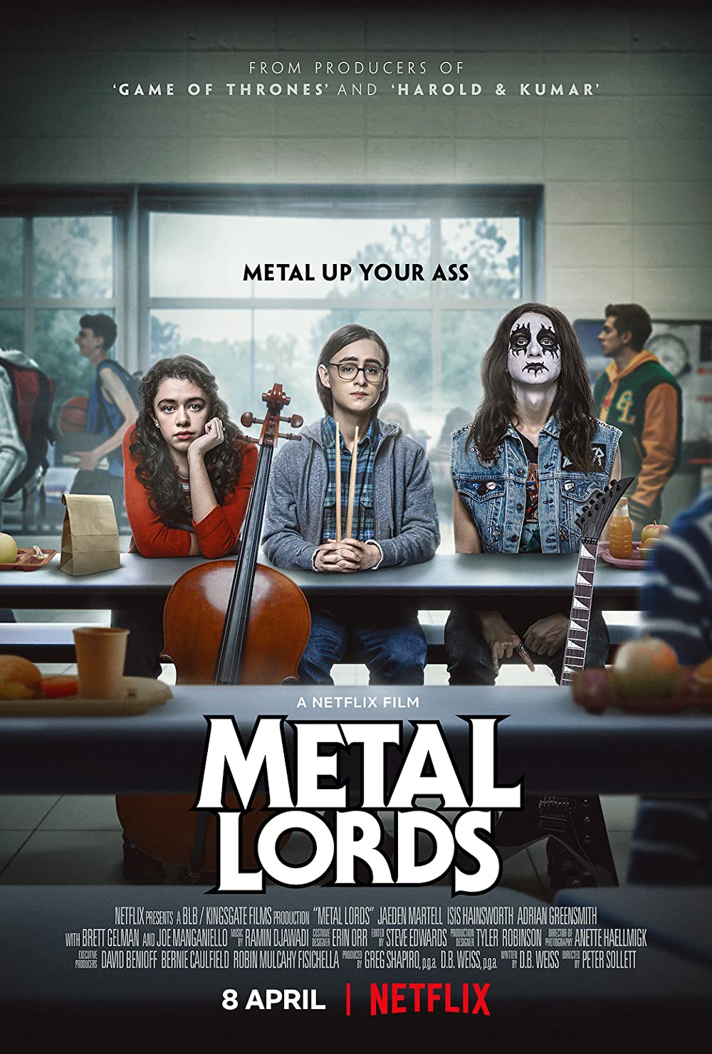 Nostalgia metalera: ¿Por qué debes ver (o no) 'Metal Lords' en Netflix?