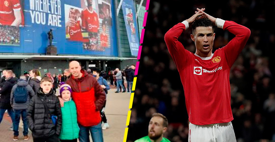 De 'Siu' a 'Nou': Padre e hijo gastan un dineral en balde para ver a Cristiano Ronaldo en vivo