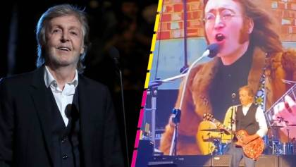 Paul McCartney homenajea a John Lennon en su regreso a los escenarios