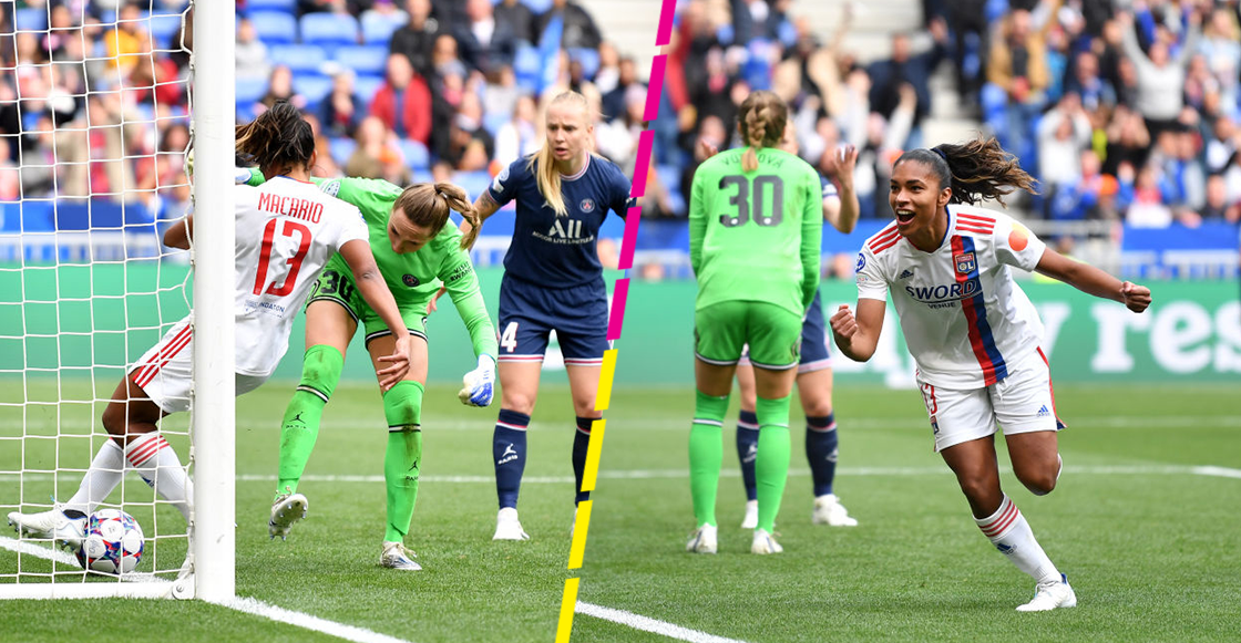El osote en defensa del PSG y los goles de la ventaja para el Lyon en 'semis' de Champions Femenil
