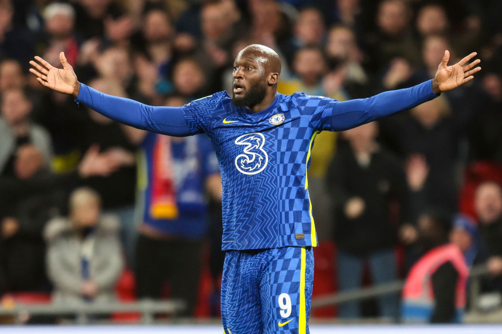 Romelu Lukaku con el Chelsea