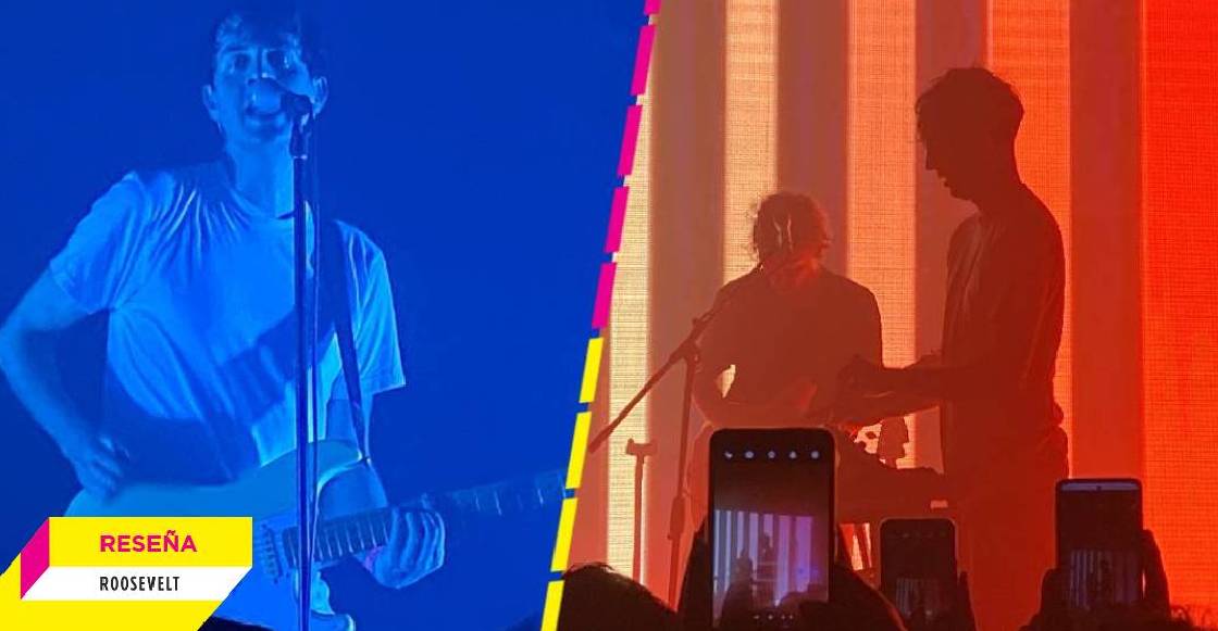 Lo que rifó del concierto de Roosevelt en la Ciudad de México