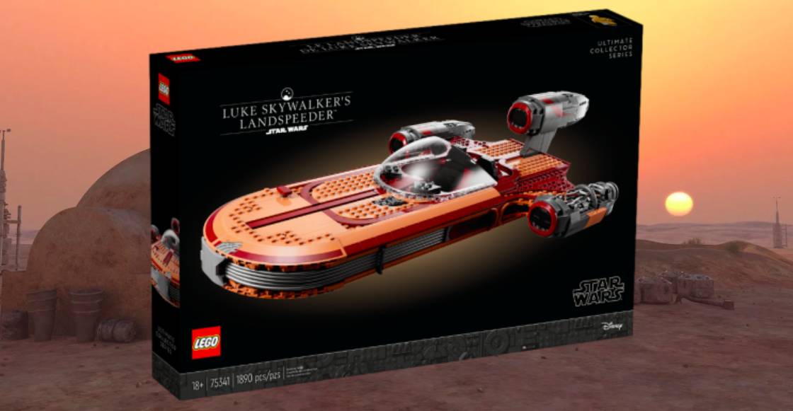 ¡LEGO y 'Star Wars' presentan el set del Landspeeder de Luke Skywalker!