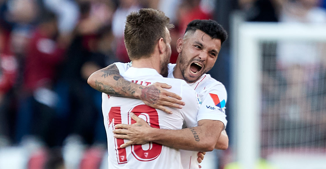 ¡Ya se estrenó! Revive el primer gol de 'Tecatito' Corona con el Sevilla ante Levante
