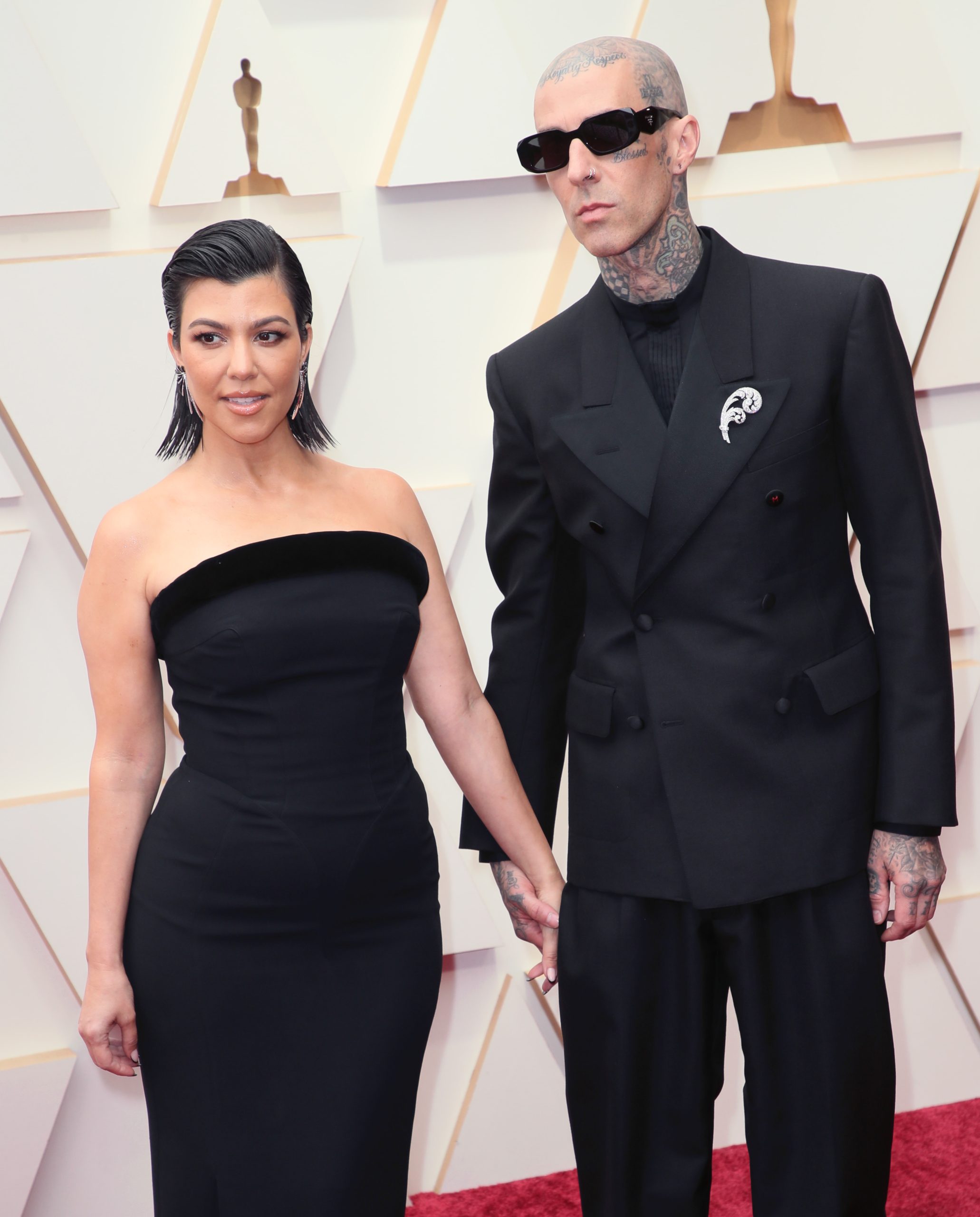 Travis Barker y Kourtney Kardashian se habrían casado luego de los Grammy
