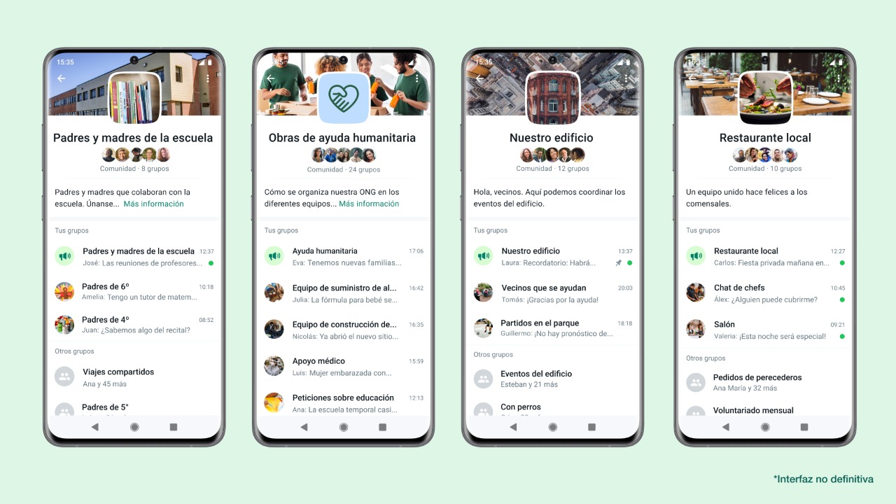 Reacciones, comunidades y las nuevas mejoras que traerá WhatsApp