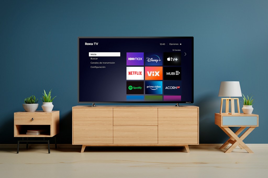 smart tv con canales de streaming