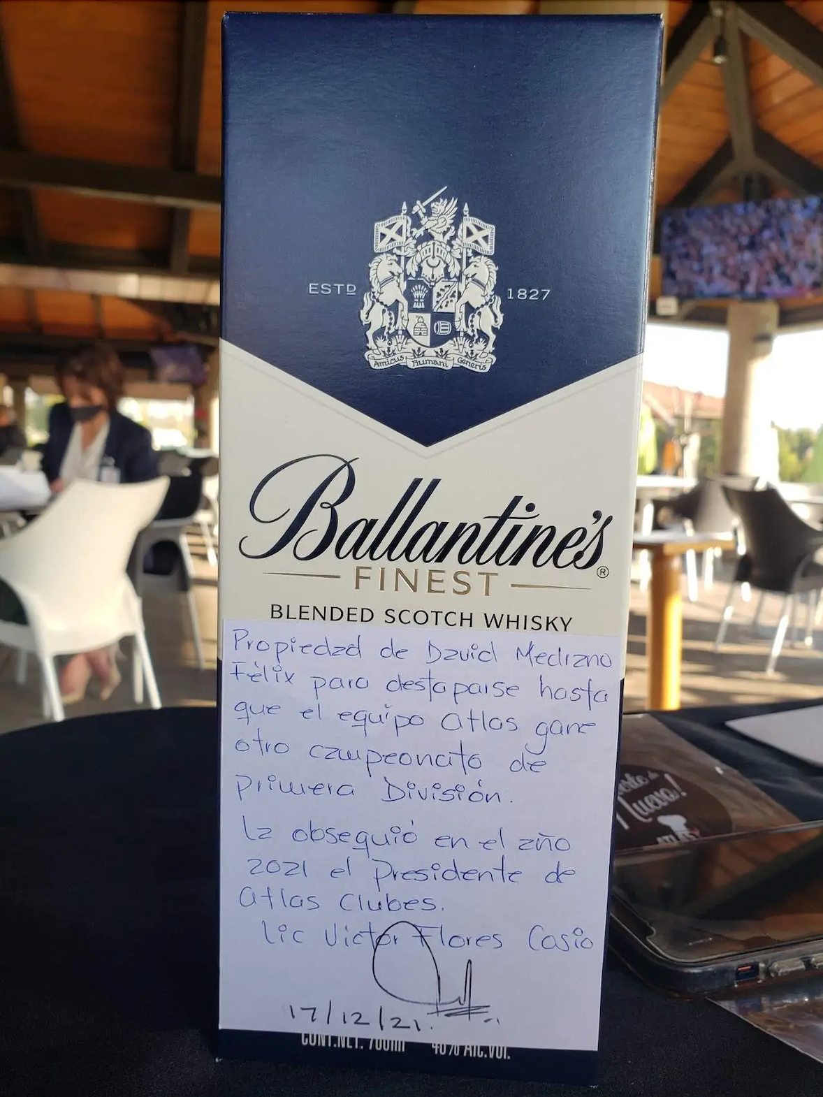 Atlas tiene preparadas al menos dos nuevas botella de whisky en caso de repetir como campeón de la Liga MX