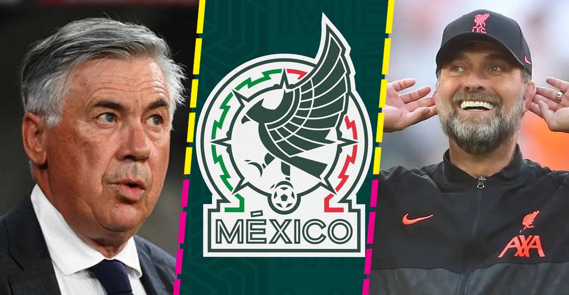 Carlo Ancelotti y Jurgen Klopp rechazaron dirigir a la selección mexicana de fútbol