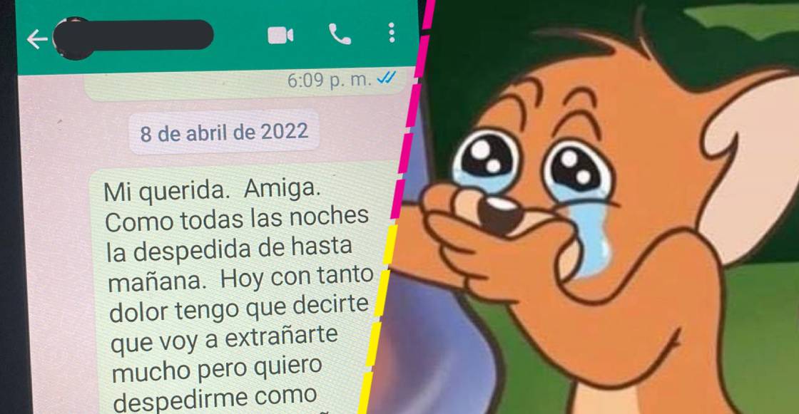 Abuelita se despide de su amiga con un emotivo mensaje y se hace viral