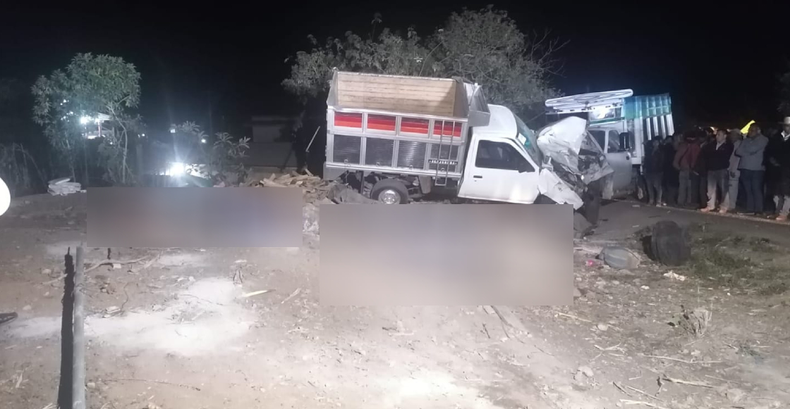 Mueren 4 migrantes y 20 resultan lesionados tras volcadura de camión en Chiapas