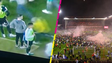 La invasión de cancha y agresiones en el playoff entre Nottingham Forest y Sheffield United