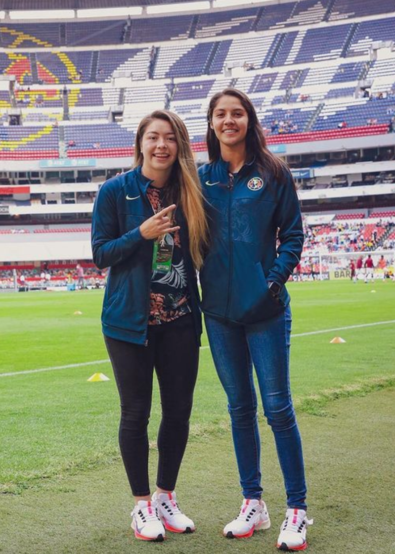 Alison González y Katty Martínez