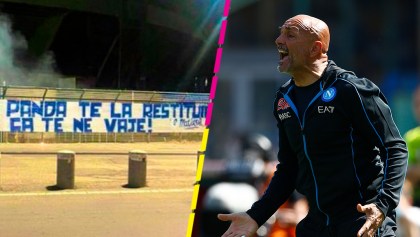 La amenaza de la afición del Napoli contra su DT, Luciano Spalletti