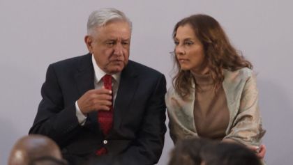 AMLO y Beatriz Gutiérrez Müller