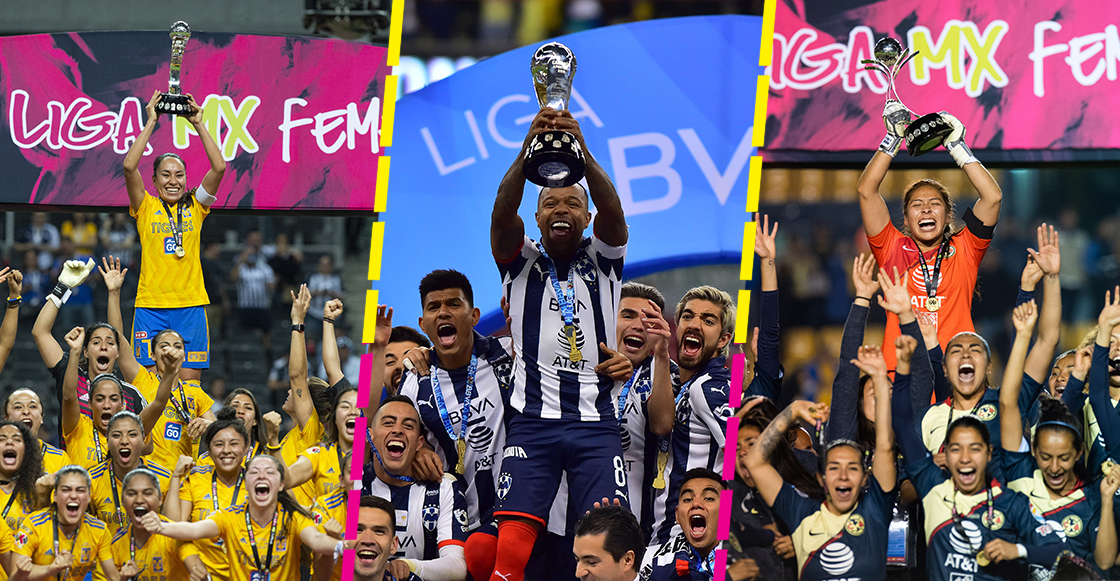 Los equipos de la Liga MX Femenil con más campeonatos en la historia