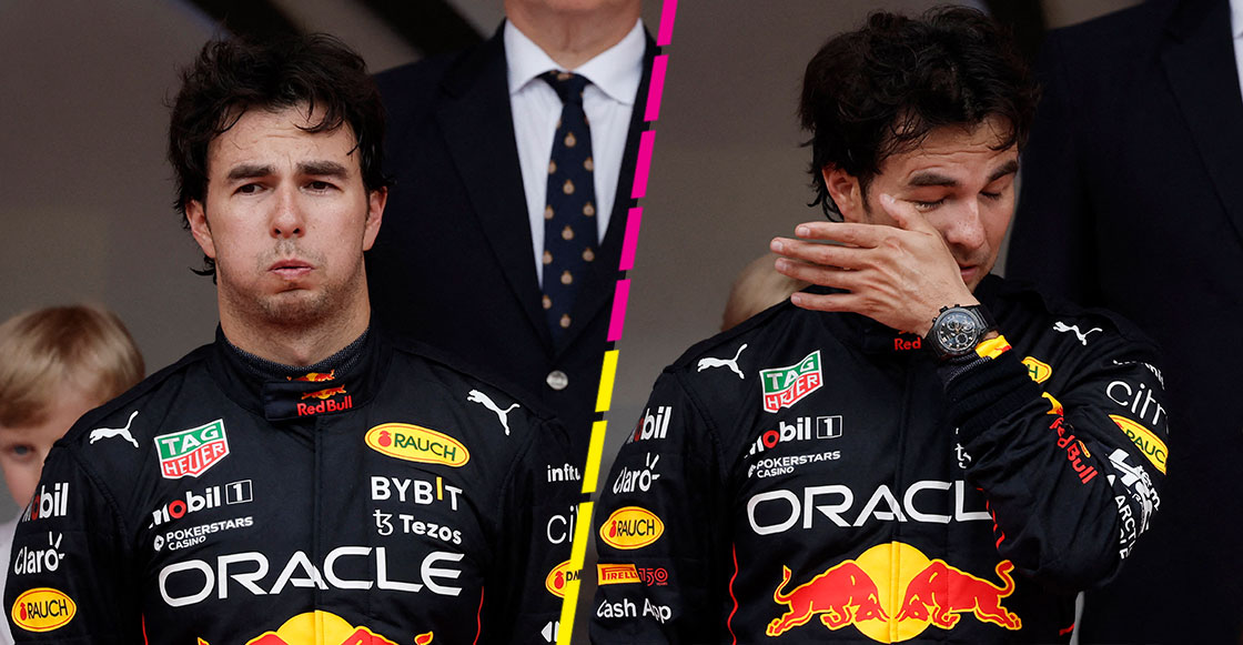 ¡Piel chinita! Las lágrimas de Checo Pérez durante el himno de México tras ganar el Gran Premio de Mónaco