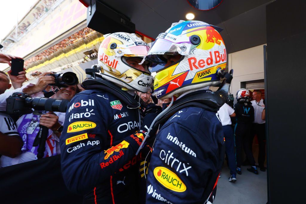 El análisis de Checo Pérez sobre la posible victoria y el doble podio de Red Bull en España: "Estuvo cerca"