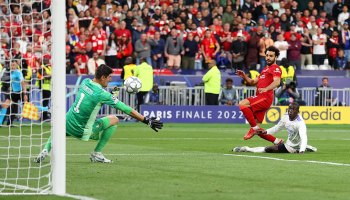 Las cuatro súper atajadas que inmortalizaron a Courtois en la final de la Champions contra Liverpool